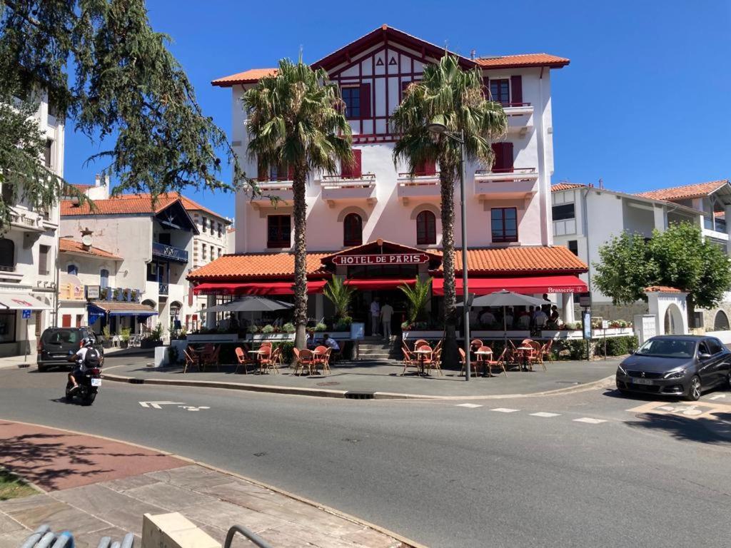 Superbe Appartement T3 Au Centre Plage .Parking Hendaye Esterno foto