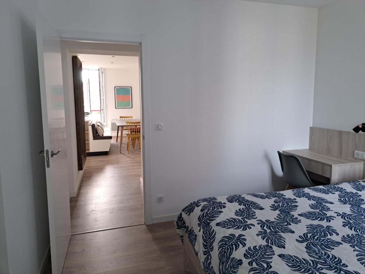 Superbe Appartement T3 Au Centre Plage .Parking Hendaye Esterno foto